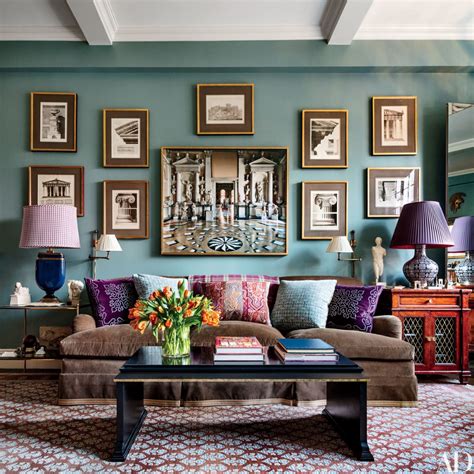 Blue Green Painted Room Inspiration Architectural Digest In Interior Decorator Alexa Hamptons