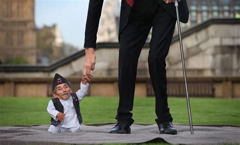 Did You Know The Shortest Man On Earth Is 215 Inches Tall