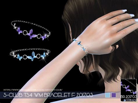 The Sims Resource S Club Wm Ts4 Bracelet F201703