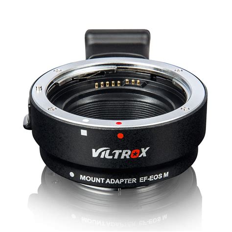 buy viltrox ef eos m electronic af auto focus lens mount adapter for canon ef ef s lens to canon