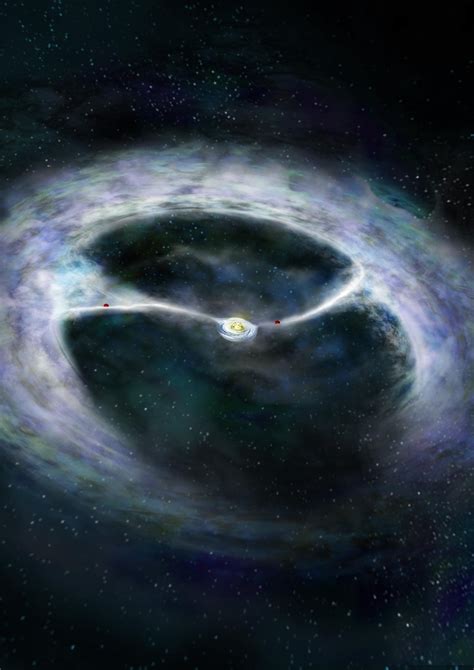 Baby Planets Feed Their Mother Star National Radio Astronomy Observatory