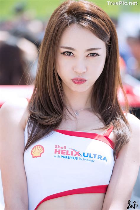 True Pic Korean Model Ju Da Ha Racing Queen Super Race Round 1