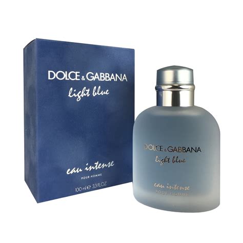 Dolce And Gabbana Dandg Light Blue Intense For Men 33 Oz Edp Sp