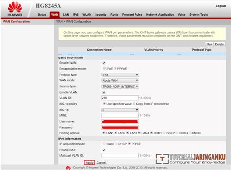 Tutorial Cara Setting Modem Ont Huawei Hg8245a Tutorial Jaringan Komputer Configure Your