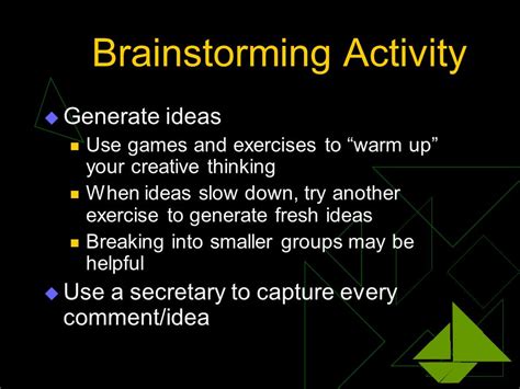 Creative Brainstorming Activities Games And Exercises Online Degrees