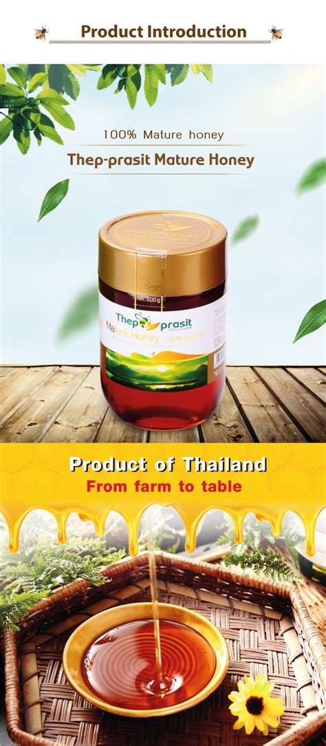 Mature Honey 600g X5 Free 1 Thepprasit Honey Online Shopping Malaysia