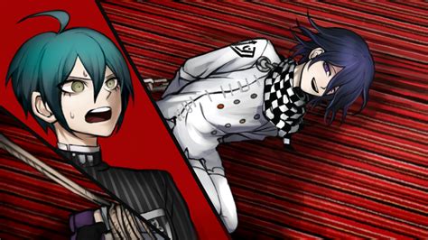 These are just what i happened to find while searching for shuichi x kagehara pics, so there might be some pictures of. Shuichi delivering food to the tied up Kokichi : danganronpa