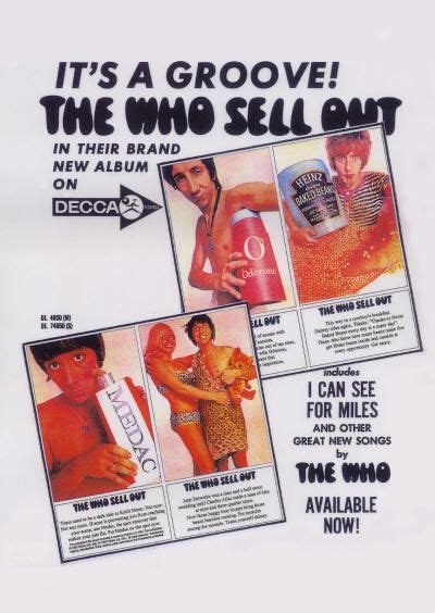 The Who Ads Songs Music Poster Ads