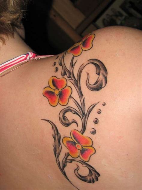 Check spelling or type a new query. Flower Shoulder Tattoos Pictures
