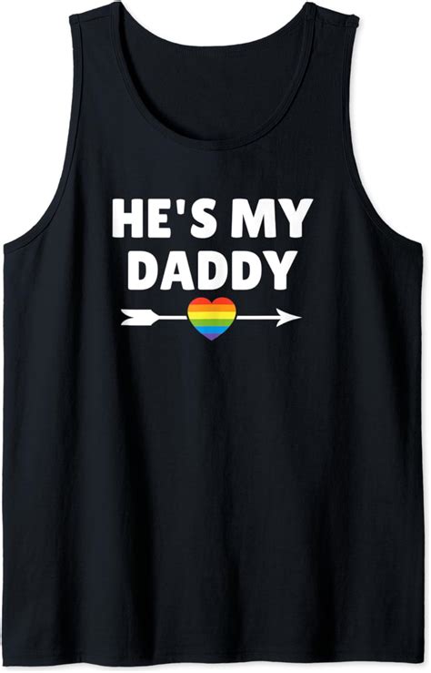 Amazon Com LGBT Pride Gay Daddy Tank Top Clothing Shoes Jewelry