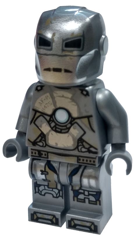 Lego Marvel Avengers Endgame Iron Man Mark 1 Armor Minifigure Trans