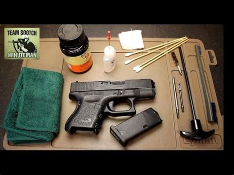 Glock S Official Recommended Cleaning Inspection Youtube