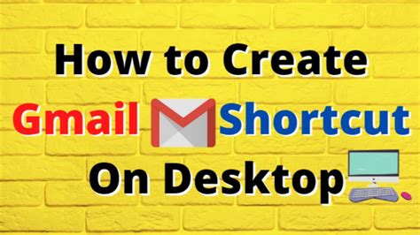 How To Create Gmail Shortcut On Desktop Per Gmail Ko Kaise Laye
