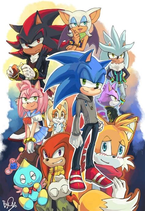 Awesome Friends Sonic Heroes Sonic Fan Characters Sonic Fan Art