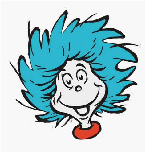 Thing1 Thing2 Seuss Thing 1 And Thing 2 Head Hd Png Download