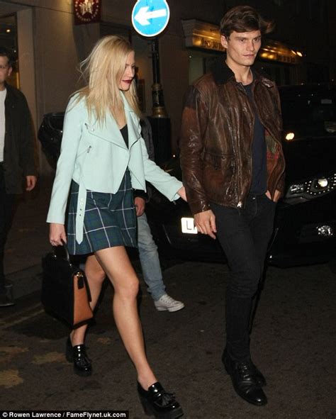 Pixie Lott Opts For A Preppy Take On Winter Fashion In A Plaid Pleated