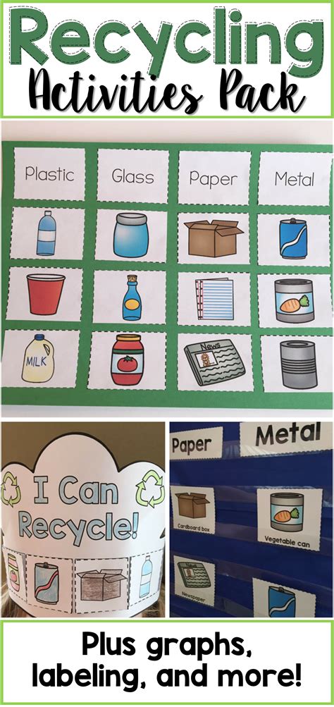 Recycling Activities | Recycling activities, Recycling lessons, Recycling