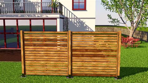 Sichtschutzzäune mit naturbelassenen holz staketen sind vor allem in skandinavien beliebt. Sichtschutz bauen mit Holzelementen...so geht das. - YouTube