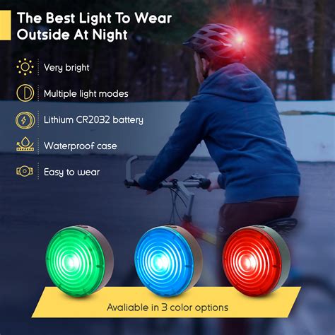 Everbeam E100 Waterproof Led Safety Lights For Walking At Night 2 Pa