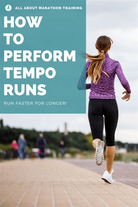 Tempo Runs A How To Guide To Run Faster For Longer In 2021 How To