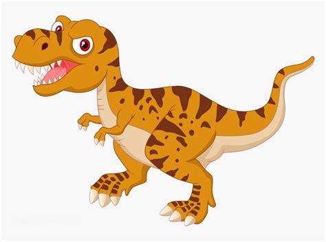 Tyrannosaurus Cartoon Illustration Cute Dinosaurs Dinosaur T Rex Clip