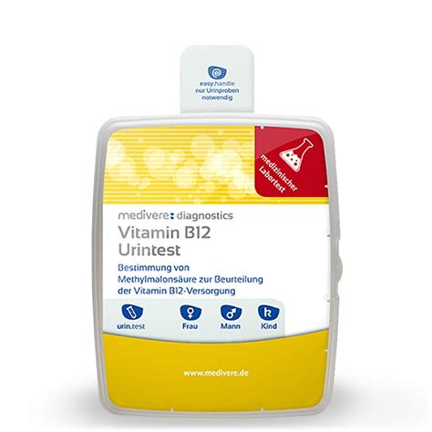 Vitamin B12 Test - MMA-Urintest einfach zuhause