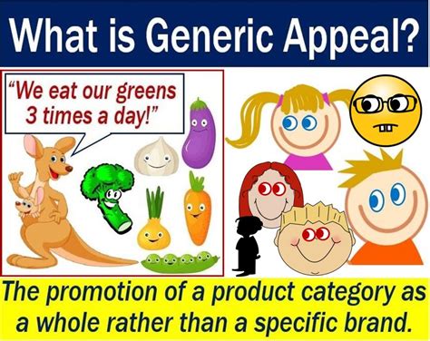 Beza, merayu, rayuan, nafkah, menderita, berbanding, daya appeal. Generic appeal - definition and meaning - Market Business News