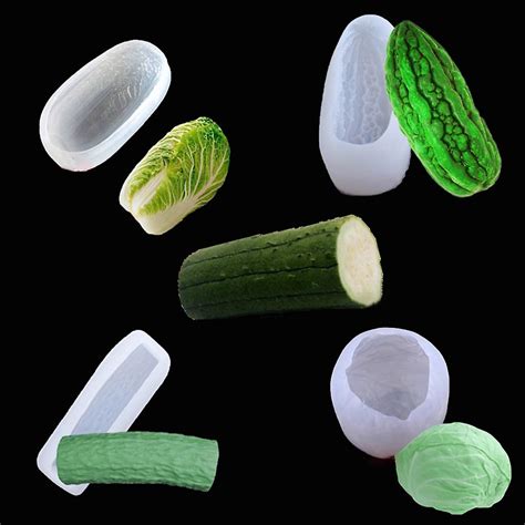 3d Vegetables Silicone Mold For Baking Cake Candy Fondant Mould