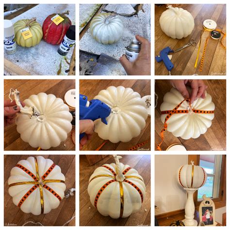 6 Creative Ways How To Decorate Foam Pumpkins Gathered In The Kitchen