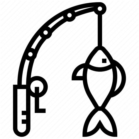 Free Svg Simple Fishing Pole Svg 7036 File Include Svg Png Eps Dxf