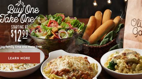 Olive Garden Buy One Take One 4lessbyjess