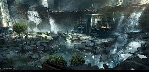 Crysis 2 Concept Art By Dennis Chan Concept Art World