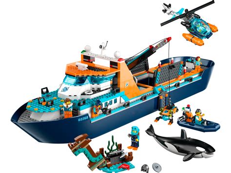 Arctic Explorer Ship 60368 City Buy Online At The Official Lego