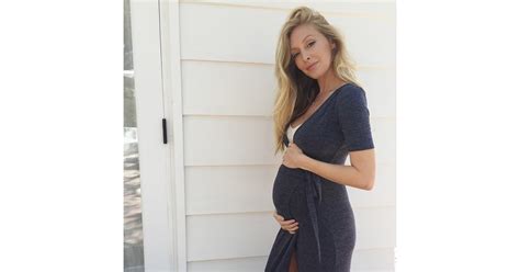 She Held On Tight To Her Baby Bump In May Leah Jenner Baby Bump