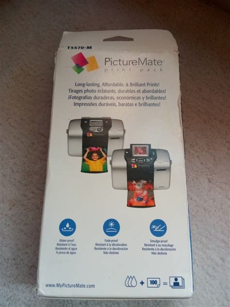 epson t5570 m picturemate 200 print pack 150 sheets glossy ebay
