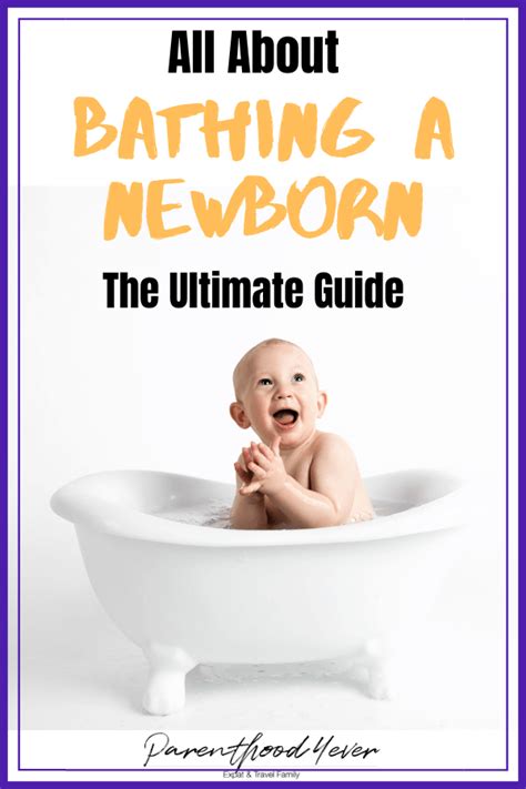 How To Bathe A Baby Step By Step The Ultimate Guide Parenthood4ever
