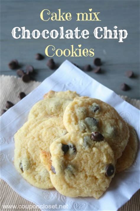 Cake Mix Chocolate Chip Cookies Recipe