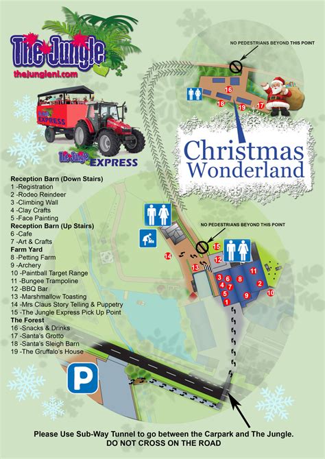 Christmas Map 2016 The Jungle Ni