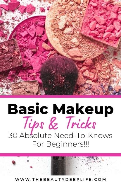 Basic Makeup Tips And Tricks 30 Absolute Need To Knows For Beginners