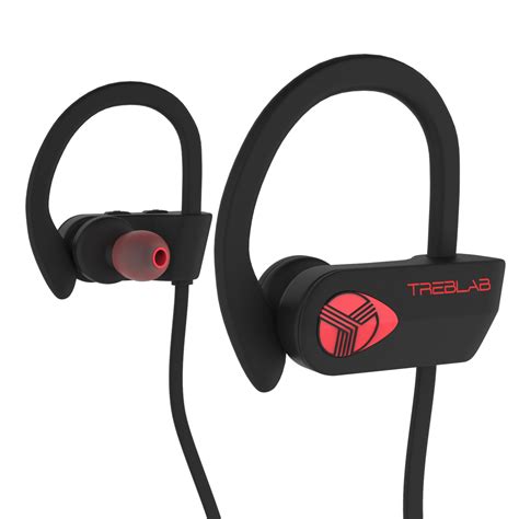 Treblab Xr500 Wireless Bluetooth Earbuds With Noise Canceling And Ipx7 Waterproof For Gym And