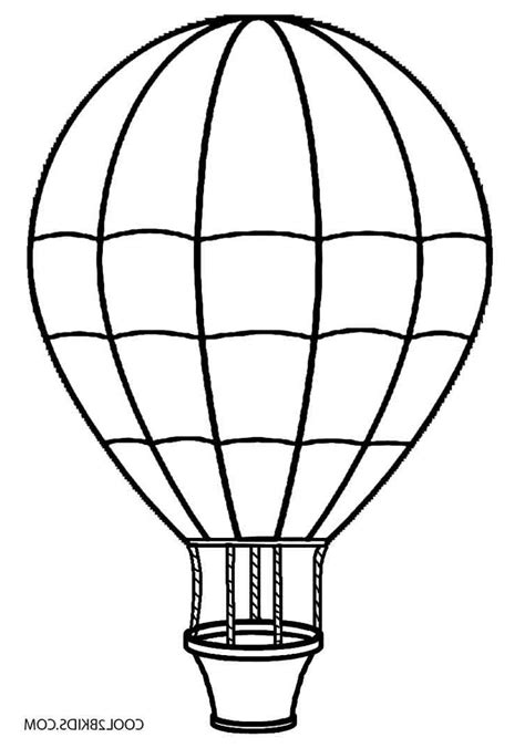 Hot Air Balloon Silhouette At Getdrawings Free Download