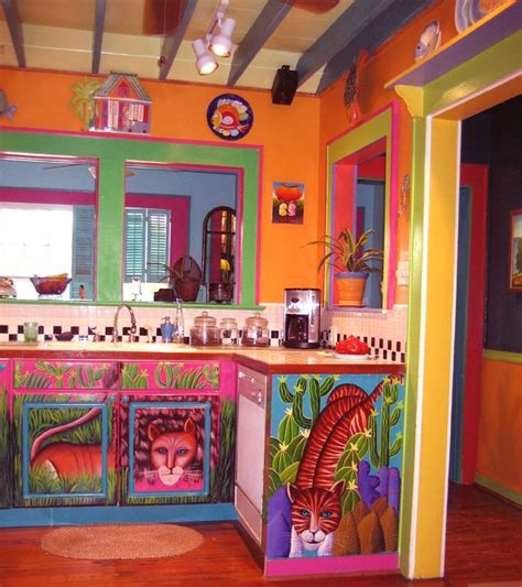 7 interior design trends everyone will be trying in 2021, according to experts. Image result for multi color kitchen cabinets | Mexican ...