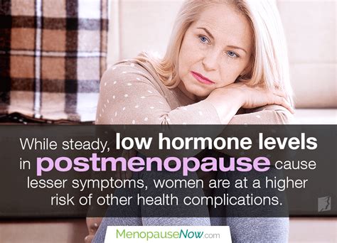 Half of ovarian cancer cases are found in women age 63 or older, according to the american cancer society. Postmenopausal Hormone Levels | Menopause Now