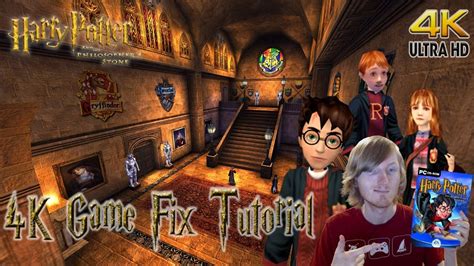 Harry Potter And The Philosopher S Stone Pc 4k Resolution Graphics Fix And Debug Mode Guide