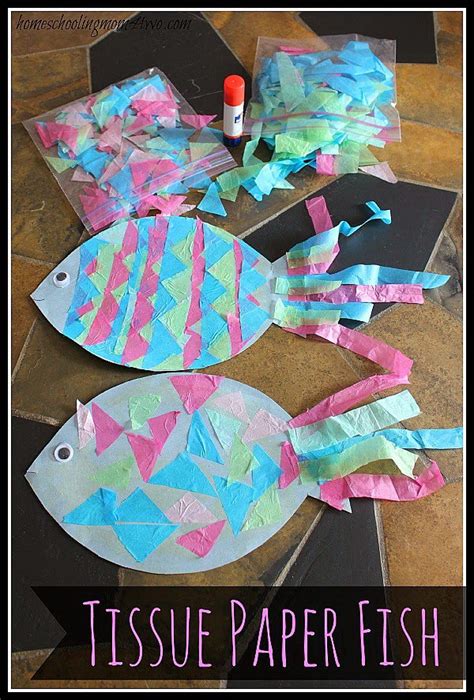 Create These Easy Tissue Paper Crafts And Have Fun With