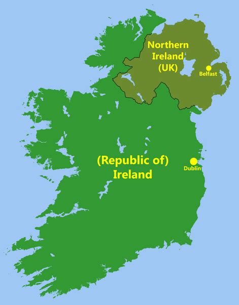 Dublin Location In Ireland