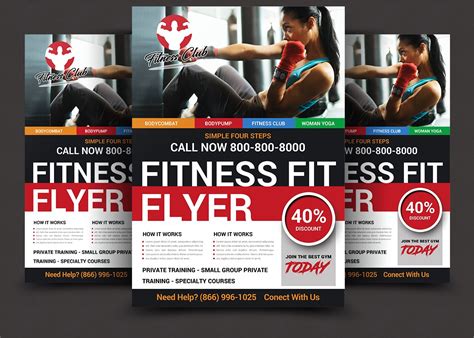 Our fitness collection features motivational images of men & women stretching, getting fit & working on their physique. Fitness Flyer ~ Flyer Templates ~ Creative Market