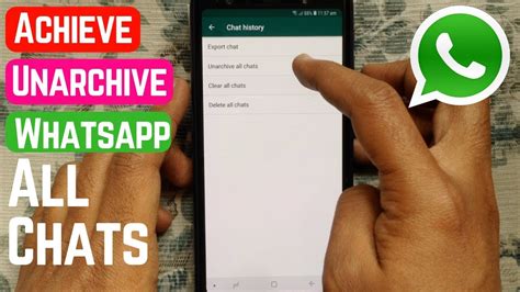 Access Whatsapp Archive Iphone How To Archive Whatsapp Message On