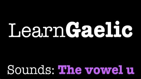 In the chart above the broad pronunciations of the consonants are given in the first line below them, and the slender pronunciations in the. LearnGaelic - Sounds - Scottish Gaelic sounds ...