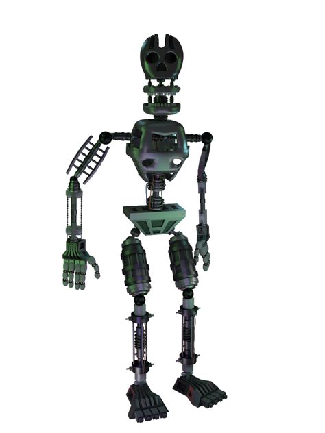 Fnaf 4 Spring Endoskeleton Model By Michael V On Deviantart